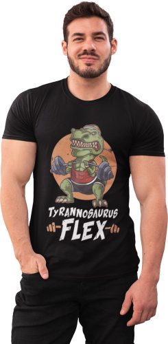 Tyrannosaurus FLEX - GYM Fitness Férfi Póló