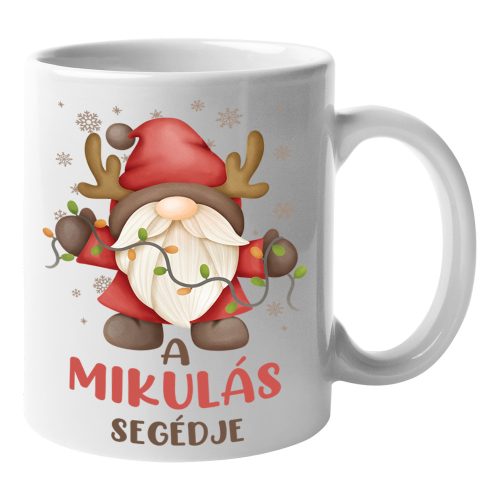 Mikulás segédje - Bögre