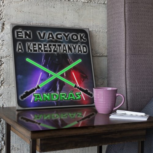 Én vagyok a keresztanyád - Star Wars Vászonkép (Személyre szabható)