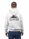 Fortnite logó - Unisex Zipzáros Pulóver