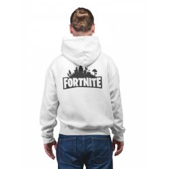 Fortnite logó - Unisex Zipzáros Pulóver