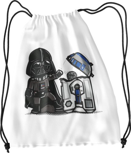 Tornazsák Gyerekeknek - Darth Vader & R2-D2