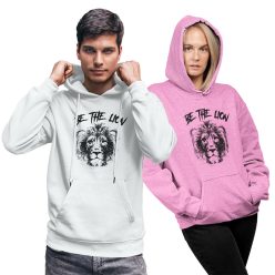 Be the lion - GYM Fitness Unisex Kapucnis Pulóver