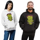 Frankenstein - Unisex Kapucnis Pulóver