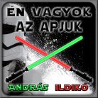 Én vagyok az apjuk - Star Wars Vászonkép (Személyre szabható)