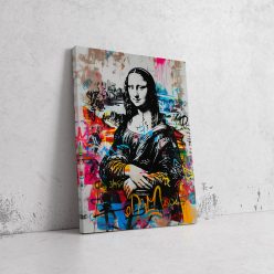 Mona Lisa Színes Újjászületése - Pop Art Vászonkép