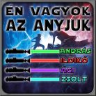 Én vagyok az anyjuk - Star Wars Vászonkép (Személyre szabható)