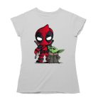 Deadpool és Baby Yoda - Karácsonyi Női Póló