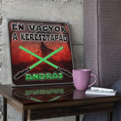   Én vagyok a keresztapád - Star Wars Vászonkép (Személyre szabható)