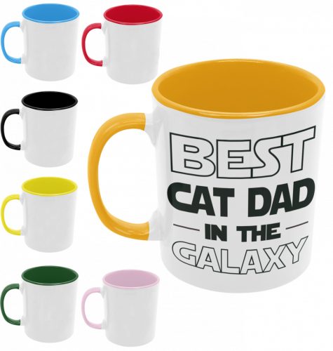 Best cad dad in the galaxy - Színes Bögre