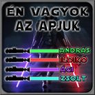 Én vagyok az apjuk - Star Wars Vászonkép (Személyre szabható)