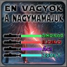 Én vagyok a nagymamájuk - Star Wars Vászonkép (Személyre szabható)