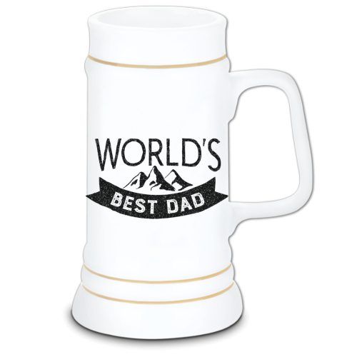 World's best dad - Kerámia Söröskorsó