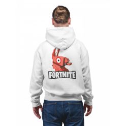 Fortnite láma - Unisex Zipzáros Pulóver