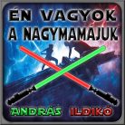 Én vagyok a nagymamájuk - Star Wars Vászonkép (Személyre szabható)