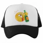 Részeges Emoji - Trucker Hálós Baseball Sapka