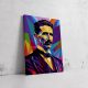 Nikola Tesla Géniusza - Pop Art Vászonkép