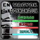 Én vagyok a nagymamájuk - Star Wars Vászonkép (Személyre szabható)