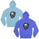 The demon's skull - Unisex Kapucnis Pulóver