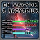 Én vagyok a nagyapjuk - Star Wars Vászonkép (Személyre szabható)