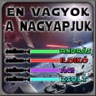 Én vagyok a nagyapjuk - Star Wars Vászonkép (Személyre szabható)