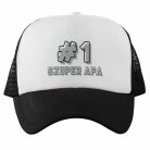 Szuper Apa - Trucker Hálós Baseball Sapka