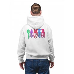 Gamer - Unisex Zipzáros Pulóver