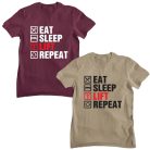 Eat Sleep Lift Repeat - GYM Fitness Férfi Póló