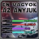 Én vagyok az anyjuk - Star Wars Vászonkép (Személyre szabható)