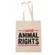 I support animal rights - Vászontáska