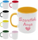 Szeretlek anya - Színes Bögre