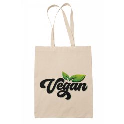 Színes Vegan logó - Vászontáska