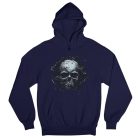 Silent Skull - Unisex Kapucnis Pulóver