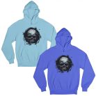 Silent Skull - Unisex Kapucnis Pulóver