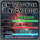 Én vagyok a nagyapjuk - Star Wars Vászonkép (Személyre szabható)