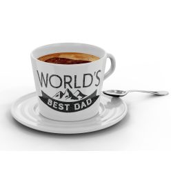 World's best dad - Kávéscsésze 