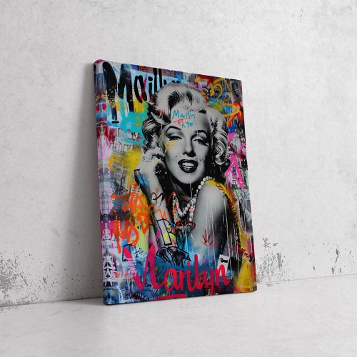 Marilyn Monroe Színvarázsa - Pop Art Vászonkép