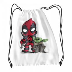 Tornazsák Gyerekeknek - Deadpool és Baby Yoda