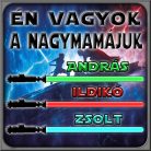 Én vagyok a nagymamájuk - Star Wars Vászonkép (Személyre szabható)