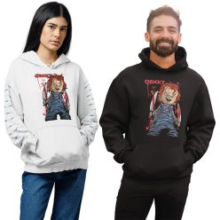 Chucky - Unisex Kapucnis Pulóver