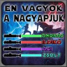 Én vagyok a nagyapjuk - Star Wars Vászonkép (Személyre szabható)