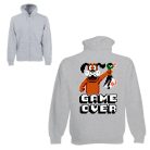 Duck Hunt, Game over - Unisex Zipzáros Pulóver