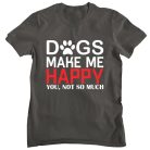 Dogs make me happy - Férfi Póló