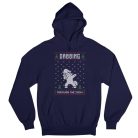 Unicorn Dabbing - Unisex Kapucnis Pulóver