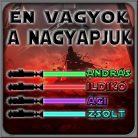 Én vagyok a nagyapjuk - Star Wars Vászonkép (Személyre szabható)