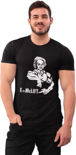 E=McLIFT - GYM Fitness Férfi Póló