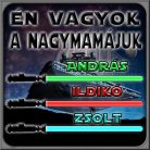 Én vagyok a nagymamájuk - Star Wars Vászonkép (Személyre szabható)