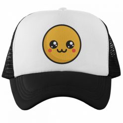 Űber cuki Emoji - Trucker Hálós Baseball Sapka