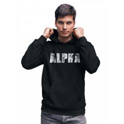 Alpha - GYM Fitness Unisex Kapucnis Pulóver