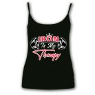 Iron is my Therapy - Női Spagetti Top